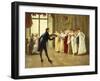 Flirtation-Henry Gillard Glindoni-Framed Giclee Print