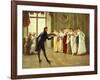 Flirtation-Henry Gillard Glindoni-Framed Giclee Print