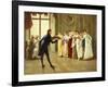 Flirtation-Henry Gillard Glindoni-Framed Giclee Print