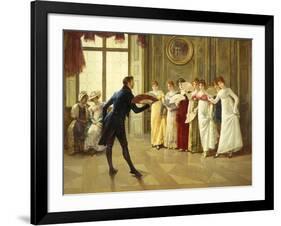 Flirtation-Henry Gillard Glindoni-Framed Giclee Print