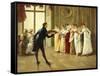 Flirtation-Henry Gillard Glindoni-Framed Stretched Canvas