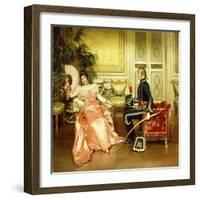 Flirtation-Joseph Frederick Charles Soulacroix-Framed Giclee Print