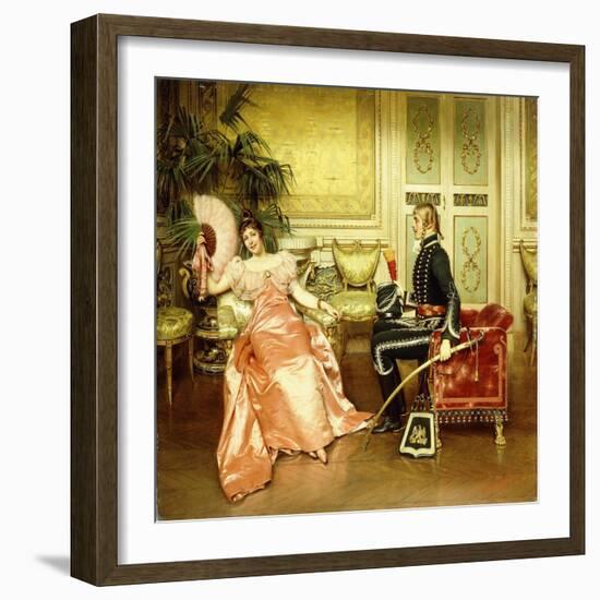 Flirtation-Joseph Frederick Charles Soulacroix-Framed Giclee Print