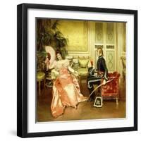 Flirtation-Joseph Frederick Charles Soulacroix-Framed Giclee Print