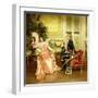 Flirtation-Joseph Frederick Charles Soulacroix-Framed Giclee Print