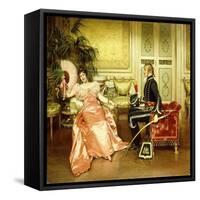 Flirtation-Joseph Frederick Charles Soulacroix-Framed Stretched Canvas