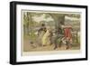 Flirtation-Henry Gillard Glindoni-Framed Giclee Print