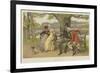 Flirtation-Henry Gillard Glindoni-Framed Giclee Print