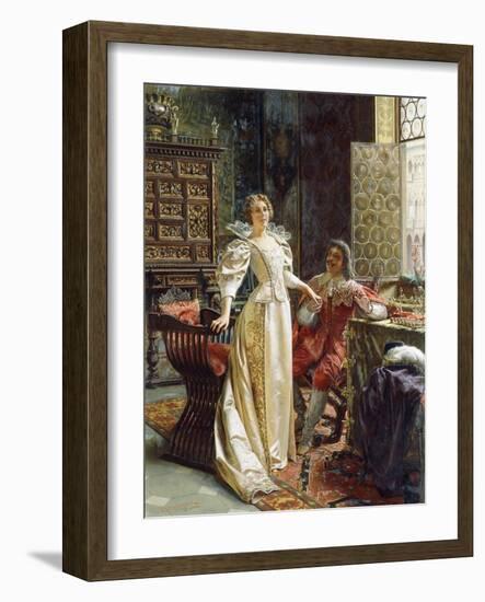 Flirtation-Joseph Frederic Soulacroix-Framed Giclee Print