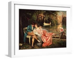 Flirtation-Joseph Frederick Charles Soulacroix-Framed Giclee Print