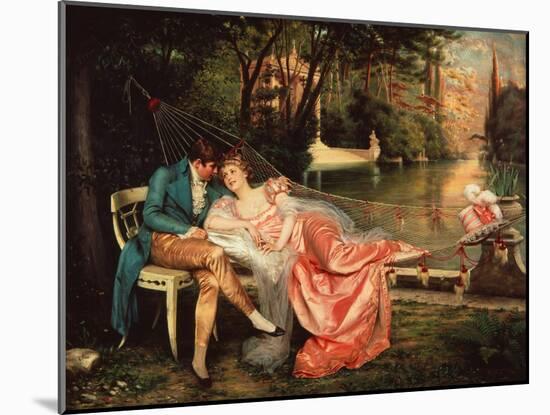 Flirtation-Joseph Frederick Charles Soulacroix-Mounted Giclee Print