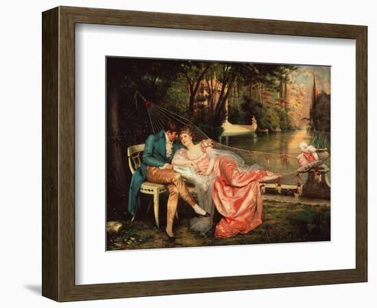 Flirtation-Joseph Frederick Charles Soulacroix-Framed Giclee Print