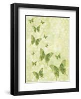 Flittering Butterflies-Bee Sturgis-Framed Art Print