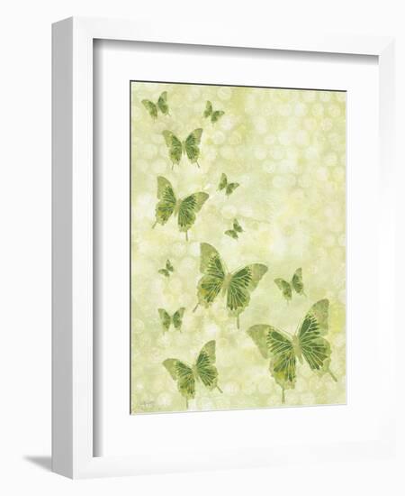 Flittering Butterflies-Bee Sturgis-Framed Art Print