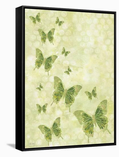 Flittering Butterflies-Bee Sturgis-Framed Stretched Canvas