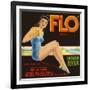 "FLO" Brand Citrus-null-Framed Giclee Print