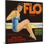 "FLO" Brand Citrus-null-Mounted Giclee Print