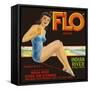 "FLO" Brand Citrus-null-Framed Stretched Canvas