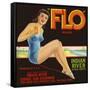 "FLO" Brand Citrus-null-Framed Stretched Canvas