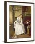 Flo Dombey in Captain Cuttle's Parlour-William Maw Egley-Framed Giclee Print
