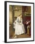 Flo Dombey in Captain Cuttle's Parlour-William Maw Egley-Framed Giclee Print