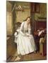 Flo Dombey in Captain Cuttle's Parlour-William Maw Egley-Mounted Giclee Print