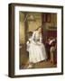 Flo Dombey in Captain Cuttle's Parlour-William Maw Egley-Framed Giclee Print