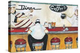 Flo's Diner-Jennifer Garant-Stretched Canvas