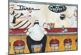 Flo's Diner-Jennifer Garant-Mounted Giclee Print