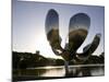 Floalis Genetrica Sculpture in Un Plaza, Recoleta, Buenos Aires, Argentina, South America-Colin Brynn-Mounted Photographic Print