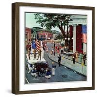 "Float Flat", July 5, 1958-Ben Kimberly Prins-Framed Giclee Print