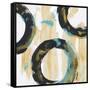 Float In Blue 1-Bronwyn Baker-Framed Stretched Canvas