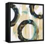 Float In Blue 1-Bronwyn Baker-Framed Stretched Canvas