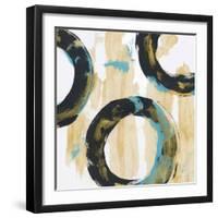 Float In Blue 1-Bronwyn Baker-Framed Art Print