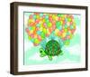 Float On-My Zoetrope-Framed Giclee Print