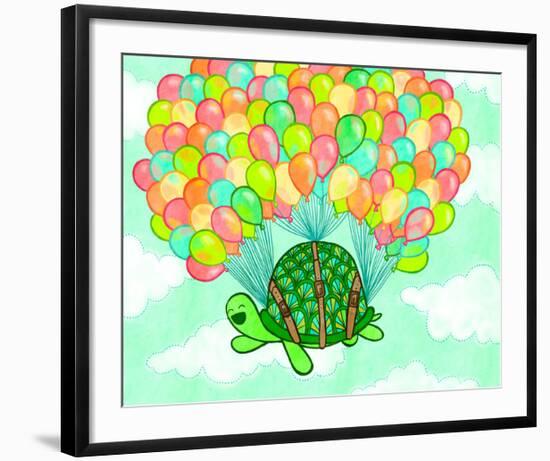 Float On-My Zoetrope-Framed Giclee Print