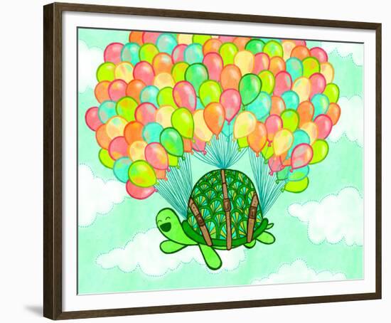 Float On-My Zoetrope-Framed Giclee Print