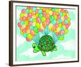 Float On-My Zoetrope-Framed Giclee Print