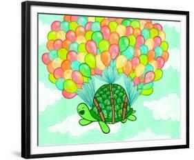 Float On-My Zoetrope-Framed Giclee Print