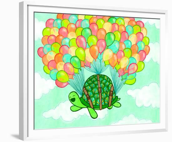 Float On-My Zoetrope-Framed Giclee Print