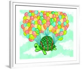 Float On-My Zoetrope-Framed Giclee Print
