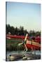 Float Plane, Anchorage, Alaska, USA-Gerry Reynolds-Stretched Canvas