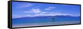 Float Plane Hope Island Great Barrier Reef Australia-null-Framed Stretched Canvas