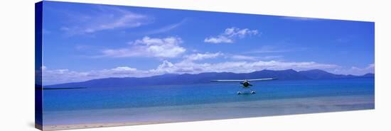 Float Plane Hope Island Great Barrier Reef Australia-null-Stretched Canvas