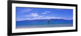 Float Plane Hope Island Great Barrier Reef Australia-null-Framed Photographic Print