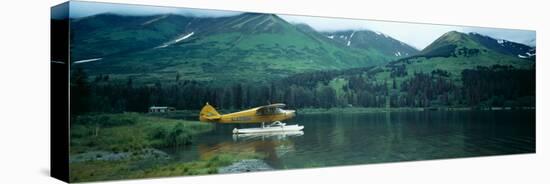 Float Plane Kenai Peninsula Alaska, USA-null-Stretched Canvas