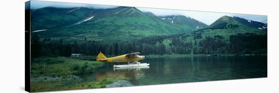 Float Plane Kenai Peninsula Alaska, USA-null-Stretched Canvas