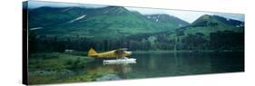 Float Plane Kenai Peninsula Alaska, USA-null-Stretched Canvas