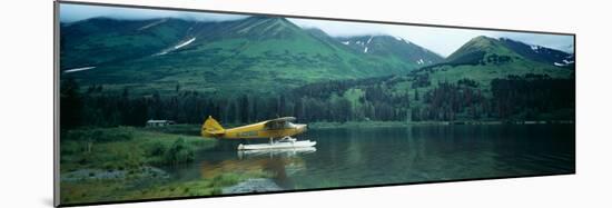 Float Plane Kenai Peninsula Alaska, USA-null-Mounted Photographic Print
