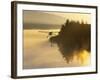 Float Plane on Beluga Lake at Dawn, Homer, Alaska, USA-Adam Jones-Framed Photographic Print